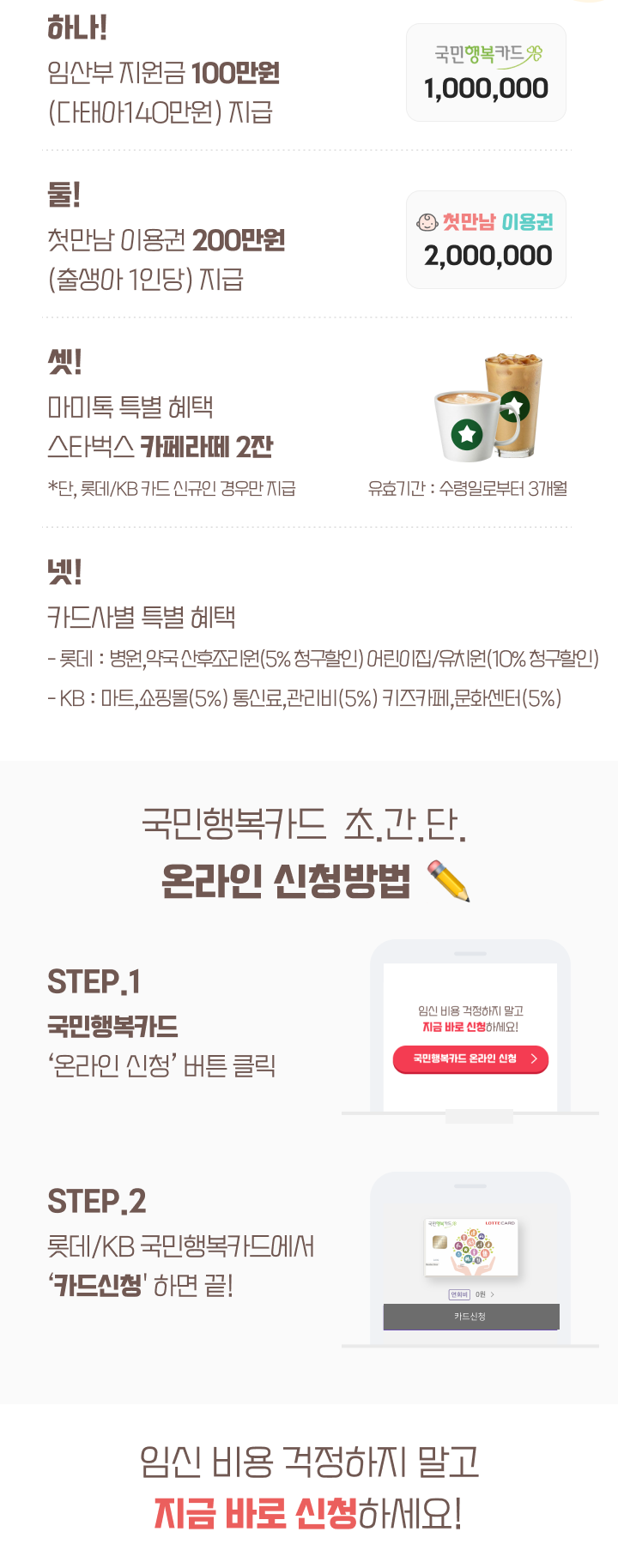 국민행복카드 발급 이벤트